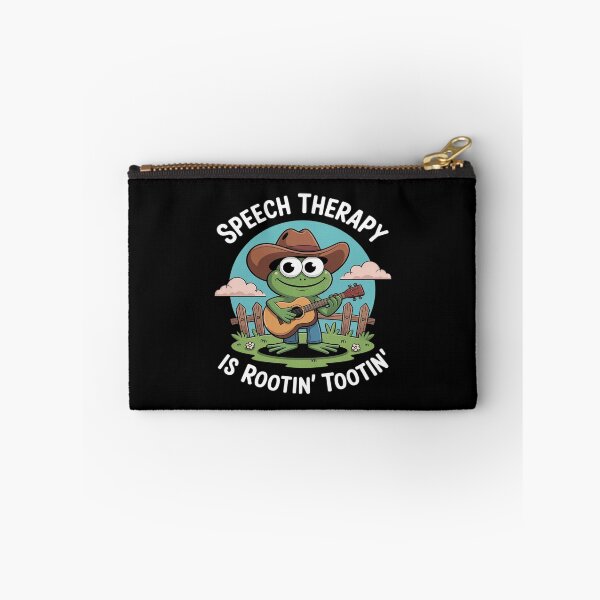 Item preview, Occupational Therapy Is Rootin' Tootin' Western Cowboy Frog designed and sold by BubblePancake.