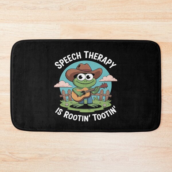 Item preview, Occupational Therapy Is Rootin' Tootin' Western Cowboy Frog designed and sold by BubblePancake.