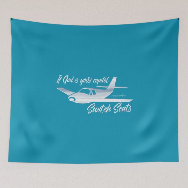 Item preview, If God is your copilot - Switch Seats designed and sold by FTLOG.