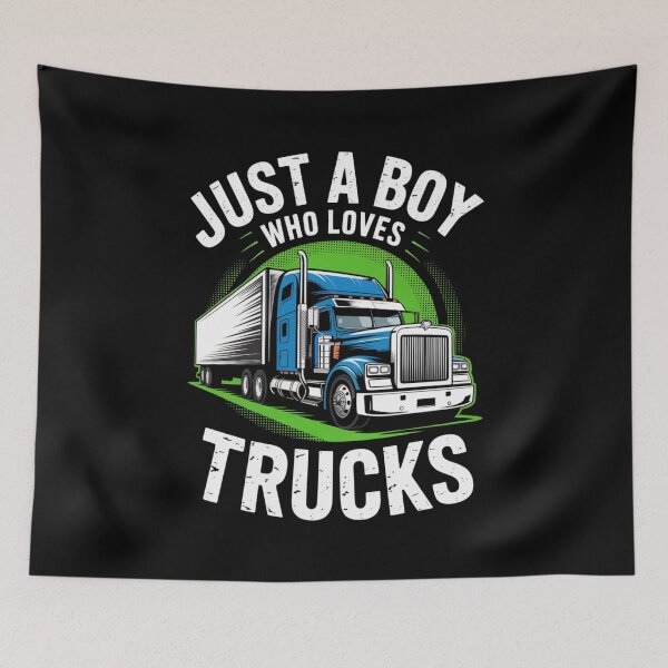 Item preview, Just a Boy who Loves Garbage Trucks - Kids Garbage Truck Lover Kids designed and sold by Gogetgiggles.