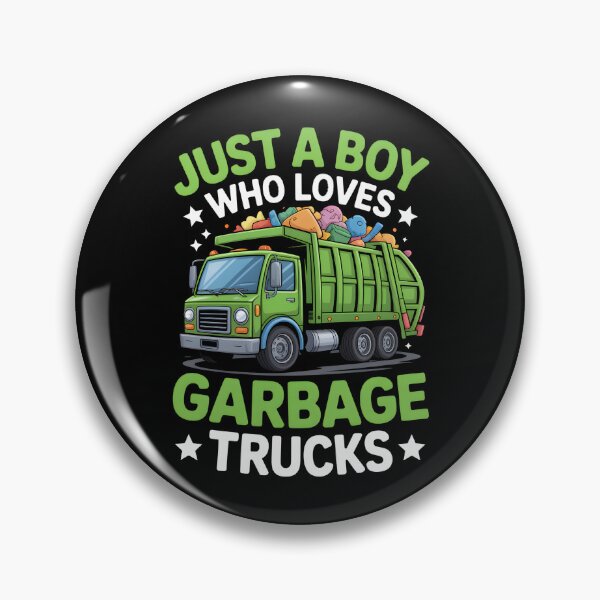 Item preview, Just a Boy who Loves Garbage Trucks - Kids Garbage Truck Lover Kids designed and sold by Gogetgiggles.