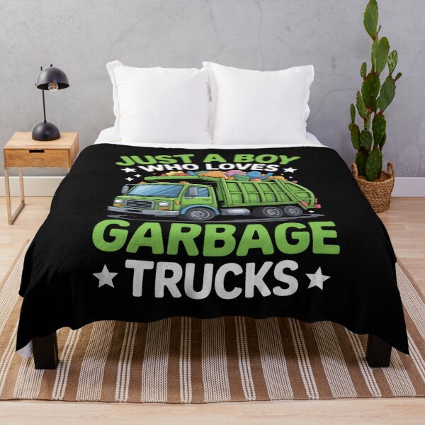 Item preview, Just a Boy who Loves Garbage Trucks - Kids Garbage Truck Lover Kids designed and sold by Gogetgiggles.