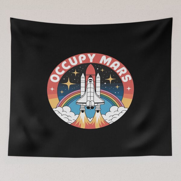 Item preview, Occupy Mars designed and sold by BubblePancake.