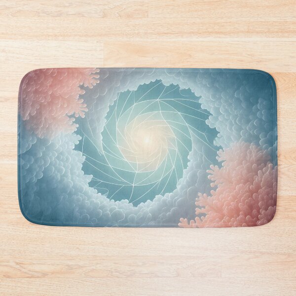 Item preview, Colorful Geometric Spirals of Coral Art (image size 8320x12480) designed and sold by Digital-Davinci.