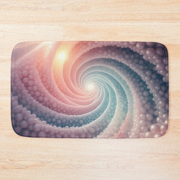 Item preview, Colorful Spirals of Pearls & Coral Art (image size 8320x12480) designed and sold by Digital-Davinci.