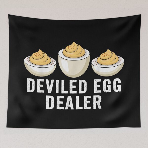 Item preview, Funny Deviled Egg Dealer Foodie Quote Thanksgiving Party Humor designed and sold by EricCotanori.