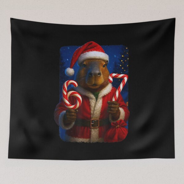 Item preview, Cappy Christmas 67 Six Seven Capybara Santa Xmas  designed and sold by BASKF.