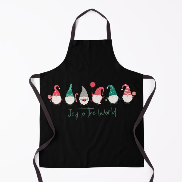 Item preview, Joy To The World Gnomes - Cute Christmas Holiday Art designed and sold by ConfuseLab Alt.