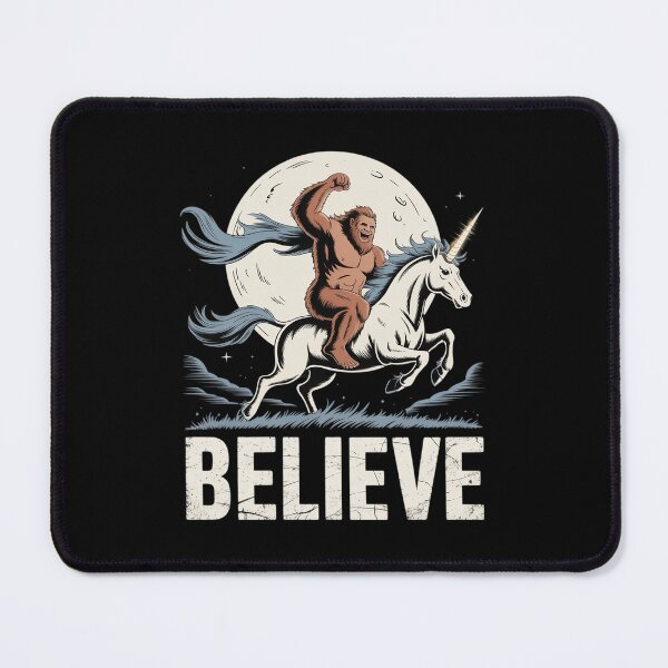 Item preview, Bigfoot Unicorn Believe Sasquatch Men Women designed and sold by THagBlue.