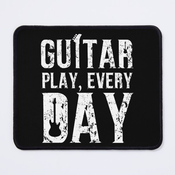 Item preview, Play Guitar Every Day – Motivation for Musicians designed and sold by Doodle-Bloom.