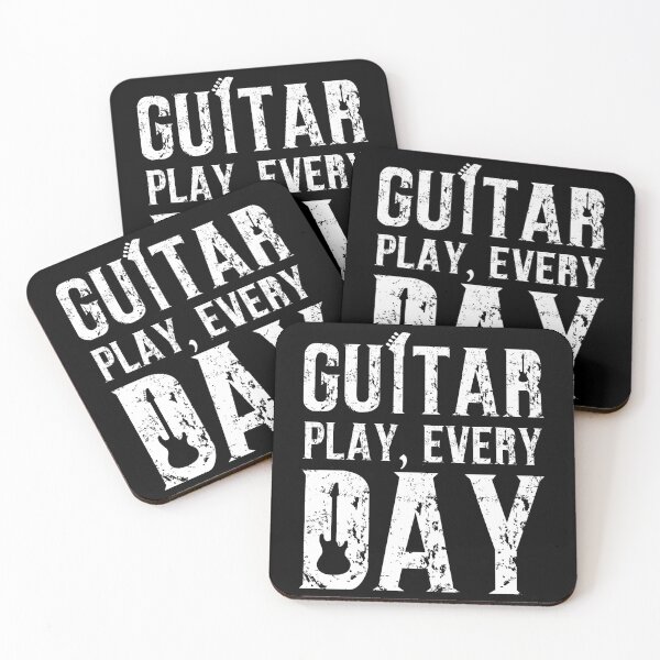 Item preview, Play Guitar Every Day – Motivation for Musicians designed and sold by Doodle-Bloom.