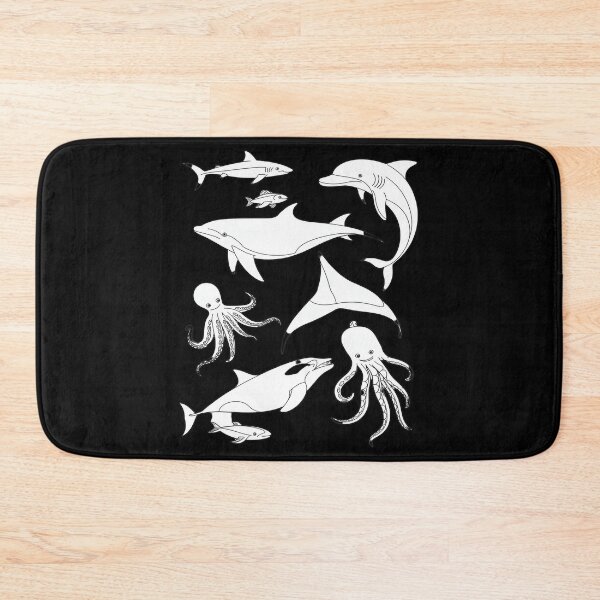 Item preview, Ocean Animal Wildlife Shark Orca Dolphin Jellyfish Nature designed and sold by NetoGalaxy.