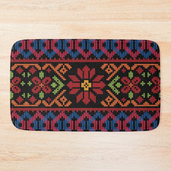 Item preview, Colorful Hmong Cross Stitch Thai Hill Tribe Geometric Seamless Pattern designed and sold by SGStudio_Thailand.