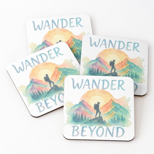 Artikelvorschau, Wander Beyond – Mountain Climber Adventure Design entworfen und verkauft von baggycatsworld.