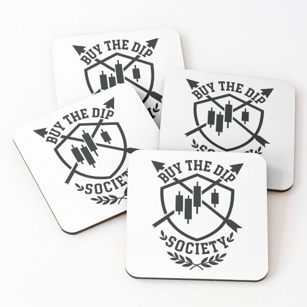 Item preview, Buy the Dip Society – Full Crest Trading Badge designed and sold by techy-rrr.
