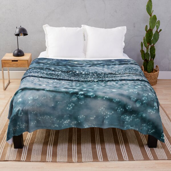 Item preview, Blue Teal Oceanic Glam 1 (Photo of Glitter Only - Not Reflective) designed and sold by Anita's & Bella's Art.