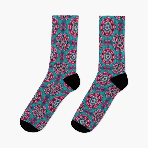Item preview, Kaleidoscope Flowers Pattern Seamless designed and sold by EasyPrints337.