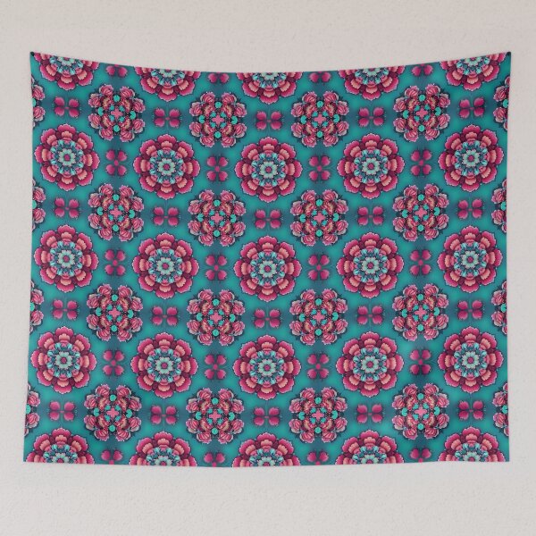 Item preview, Kaleidoscope Flowers Pattern Seamless designed and sold by EasyPrints337.