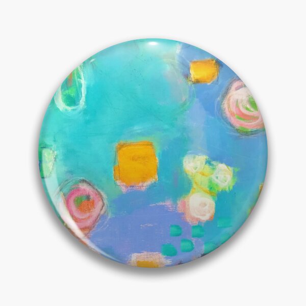 Item preview, Koi Pond Abstract Painting designed and sold by Patti Buss.