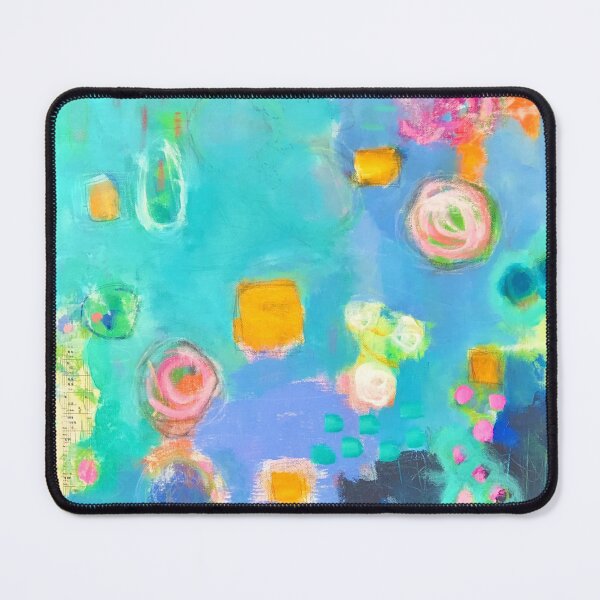 Item preview, Koi Pond Abstract Painting designed and sold by Patti Buss.