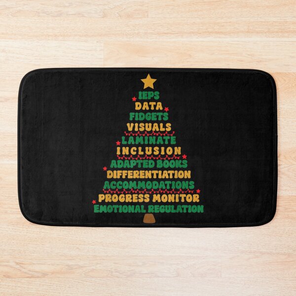 Item preview, Special Education Teacher Christmas Tree IEPS Inclusion Fidgets Gift designed and sold by HarinDonreka.