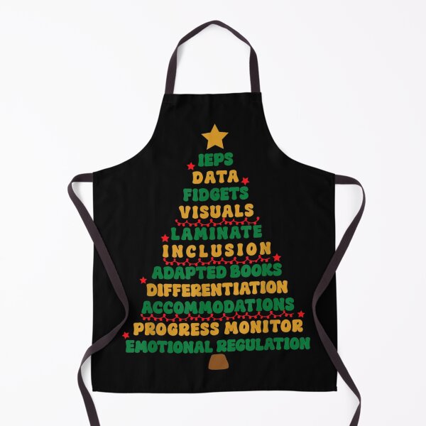 Item preview, Special Education Teacher Christmas Tree IEPS Inclusion Fidgets Gift designed and sold by HarinDonreka.