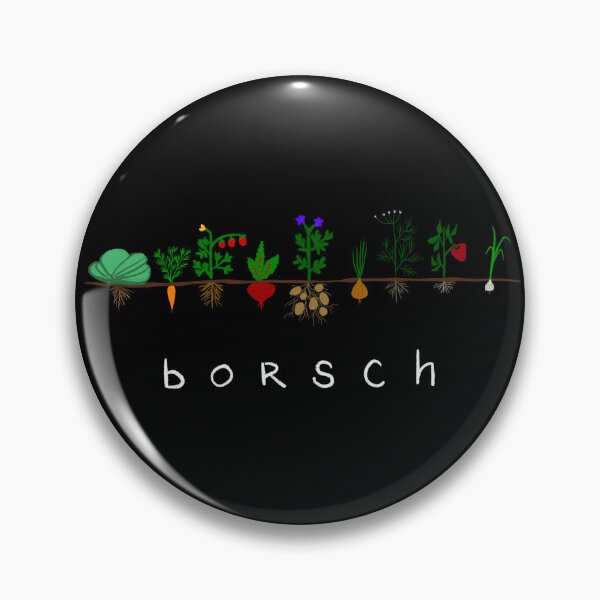 Item preview, Ukrainian Borscht Vegetable Line Art designed and sold by GoolPictures.