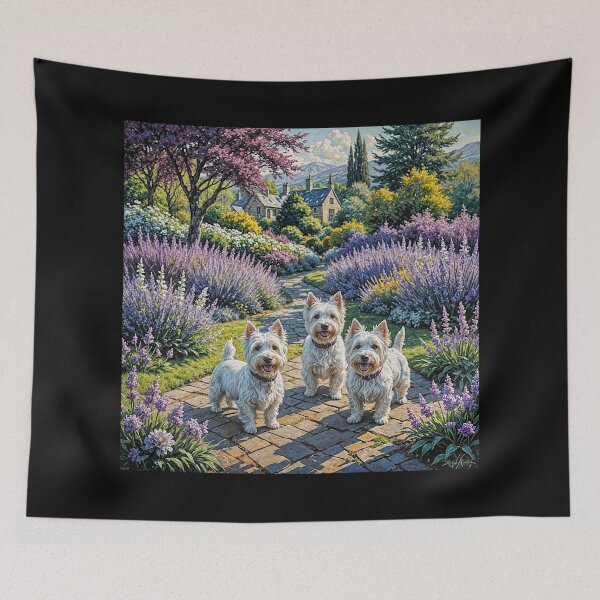 Item preview, West Highland White Terriers#2 designed and sold by Helios Be. Lavsh.