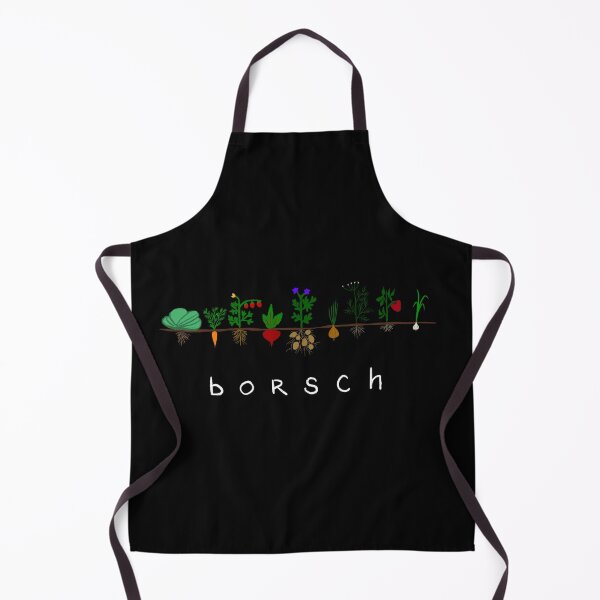 Item preview, Ukrainian Borscht Vegetable Line Art designed and sold by GoolPictures.
