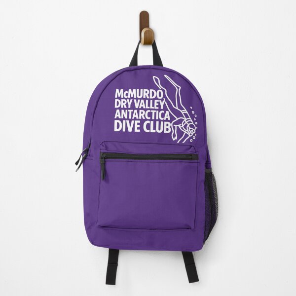 Item preview, McMurdo Dry Valley Antarctica Dive Club - Neon Scuba Diver Logo Antarctic Ice Dive Polar Adventure Emblem designed and sold by AnTartstudios.