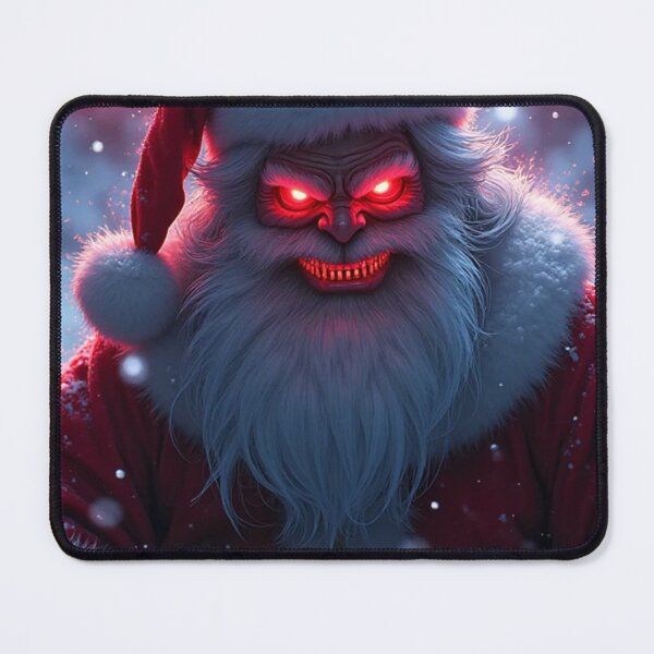 Item preview, A terrifying anime-style Santa Claus designed and sold by OhmAuraArt.
