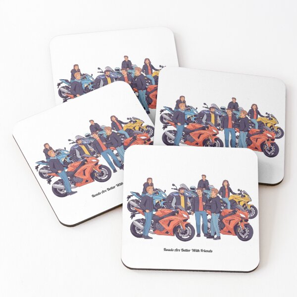 Item preview, Motorcycle Crew Friends Vector Art T-Shirt Design designed and sold by MOHAMMEDAAMIR.