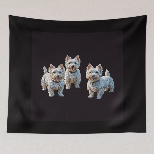 Item preview, West Highland White Terriers#3 designed and sold by Helios Be. Lavsh.