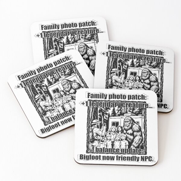 Item preview, Bigfoot Family Photo – Legendary NPC Patch Meme Comic designed and sold by ArhiStrategOne.
