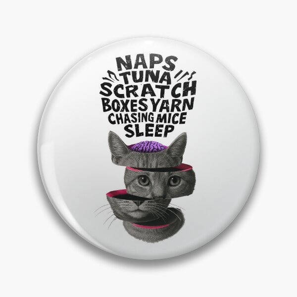 Item preview, Cat Mind Unleashed – Chaotic Thoughts designed and sold by Nope Cats.