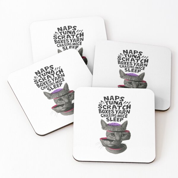 Item preview, Cat Mind Unleashed – Chaotic Thoughts designed and sold by Nope Cats.