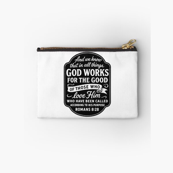 Item preview, Romans 8:28  In All Things God Works For The Good Of Those Who Love Him designed and sold by plushism.