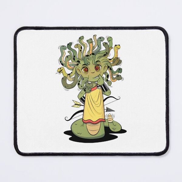 Item preview, Cute Medusa | Cartoon Illustration of the Mythological Gorgon designed and sold by Raulgonzalez2d.