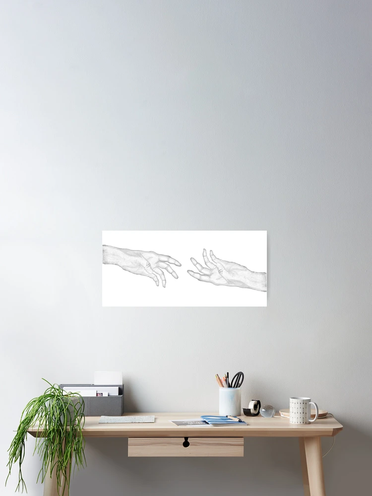 Thumbnail 2 of 3, Poster, First contact designed and sold by RACHASTUDIO.