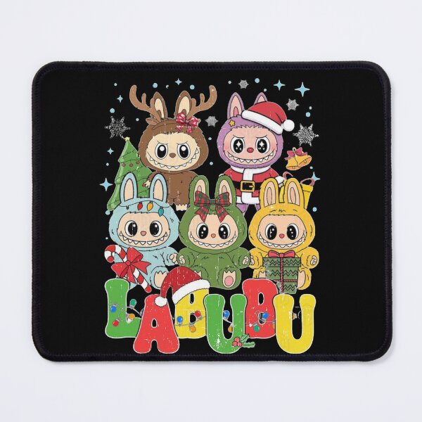 Item preview, Distressed Labubu Christmas designed and sold by sahbender.