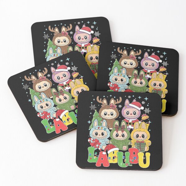 Item preview, Distressed Labubu Christmas designed and sold by sahbender.