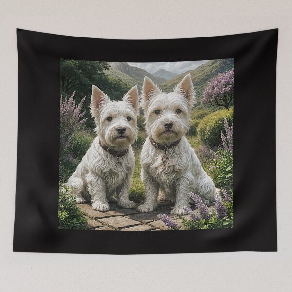 Item preview, West Highland White Terriers#4 designed and sold by Helios Be. Lavsh.