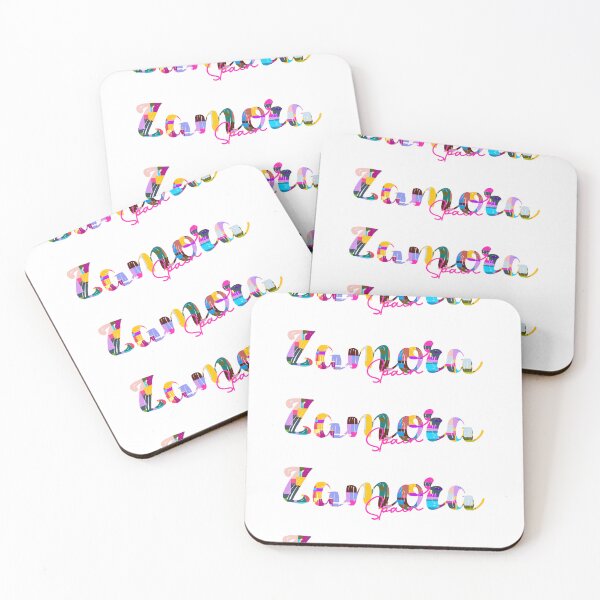 Item preview, Zamora, Spain, Vibrant Abstract City Typography Art designed and sold by Wanderful-roads.