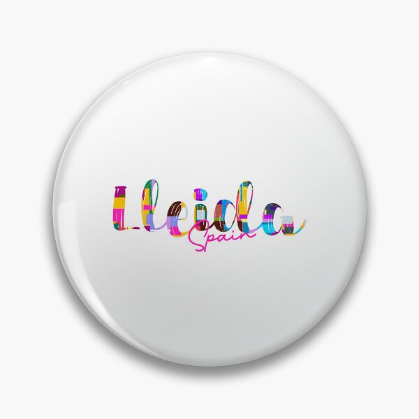 Item preview, Lleida, Spain, Vibrant Abstract City Typography Art designed and sold by Wanderful-roads.