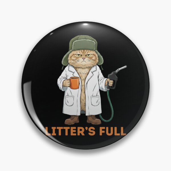 Item preview, Litter's Full Cat designed and sold by MotivaChic.