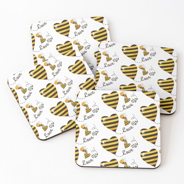 Item preview, Cute Bee Illustration – Kawaii Honey Bee Art designed and sold by so01.