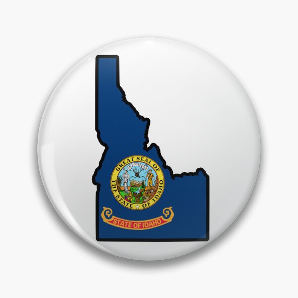 Item preview, State Flag Map of IDAHO designed and sold by HFYD.