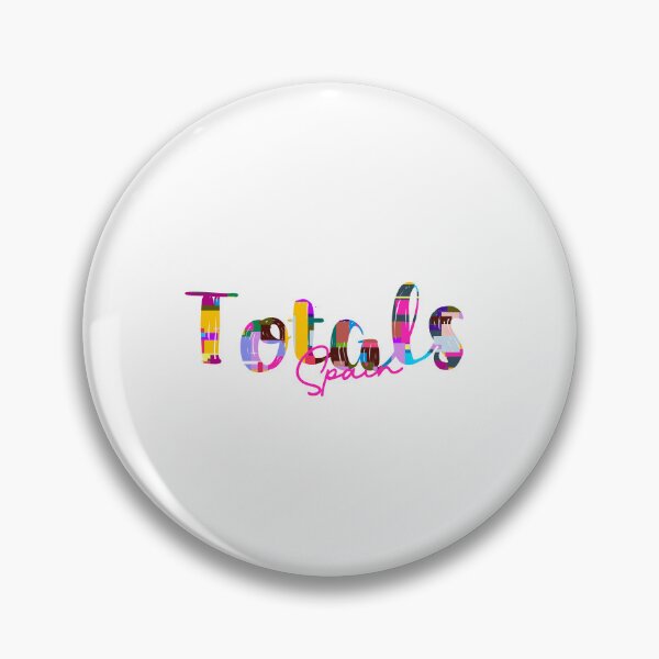 Item preview, Totals, Spain, Vibrant Abstract City Typography Art designed and sold by Wanderful-roads.