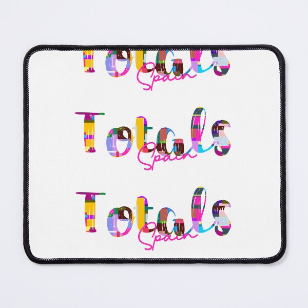 Item preview, Totals, Spain, Vibrant Abstract City Typography Art designed and sold by Wanderful-roads.