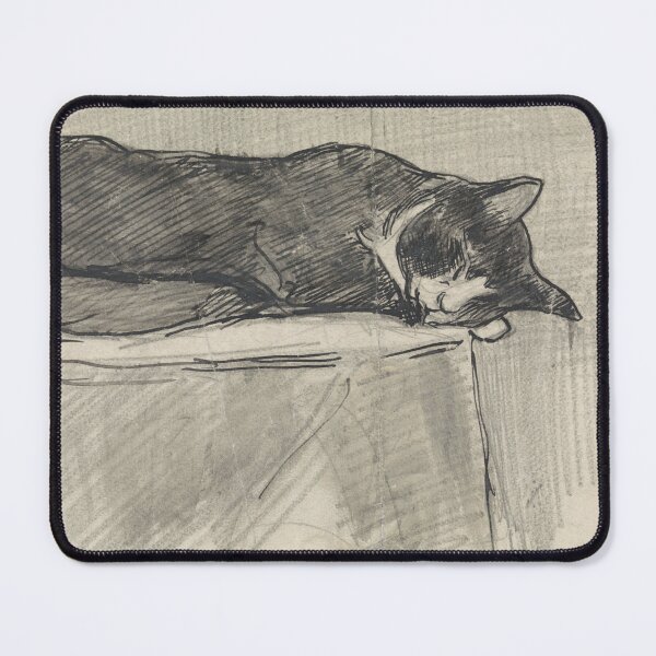 Item preview, Sleeping cat 4 designed and sold by felttipcat.